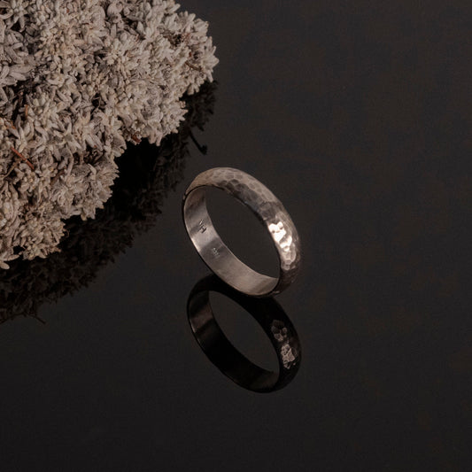 Textured Ring. wedding band