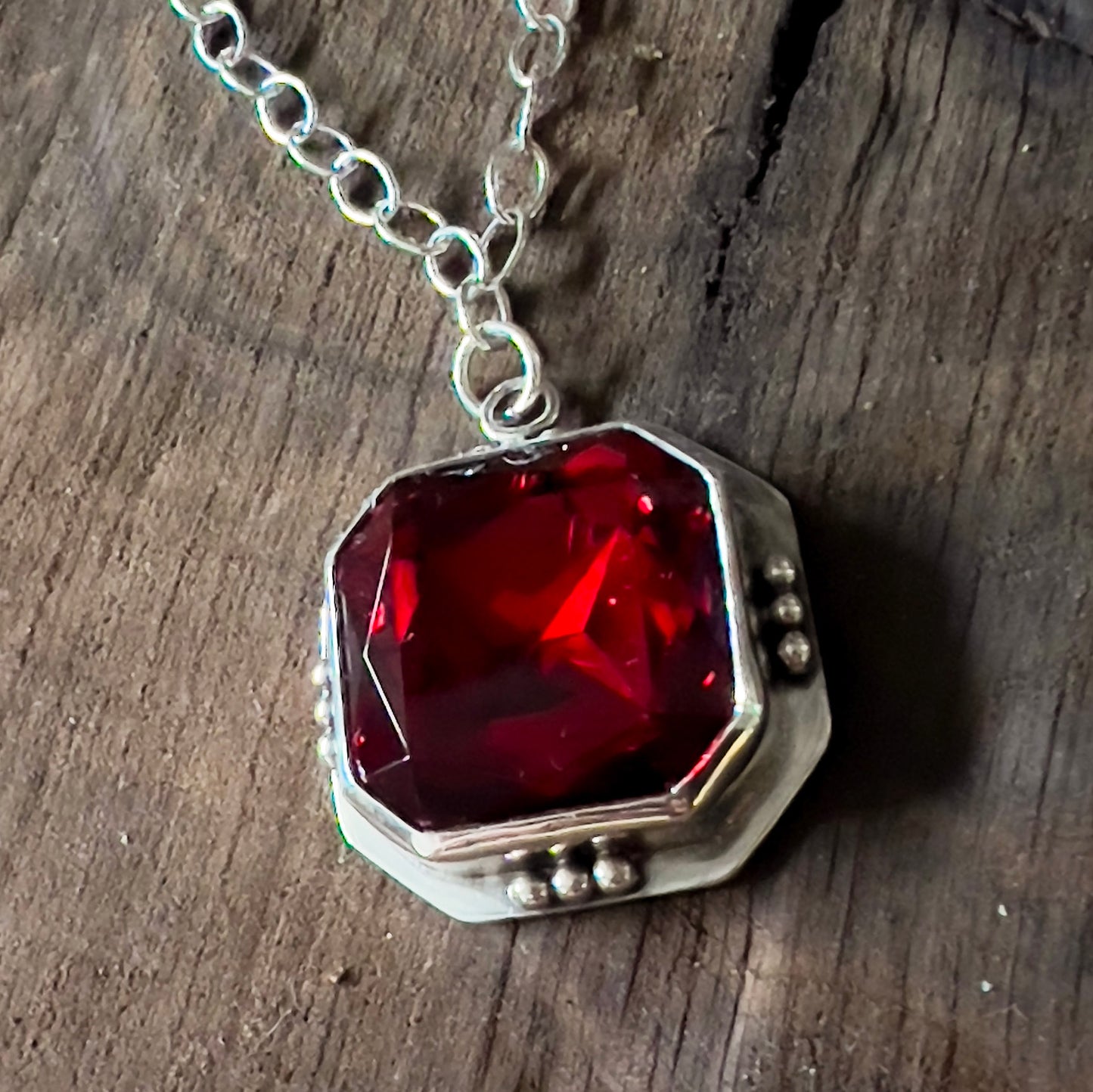 Isabelle's Ruby Necklace - Original Style
