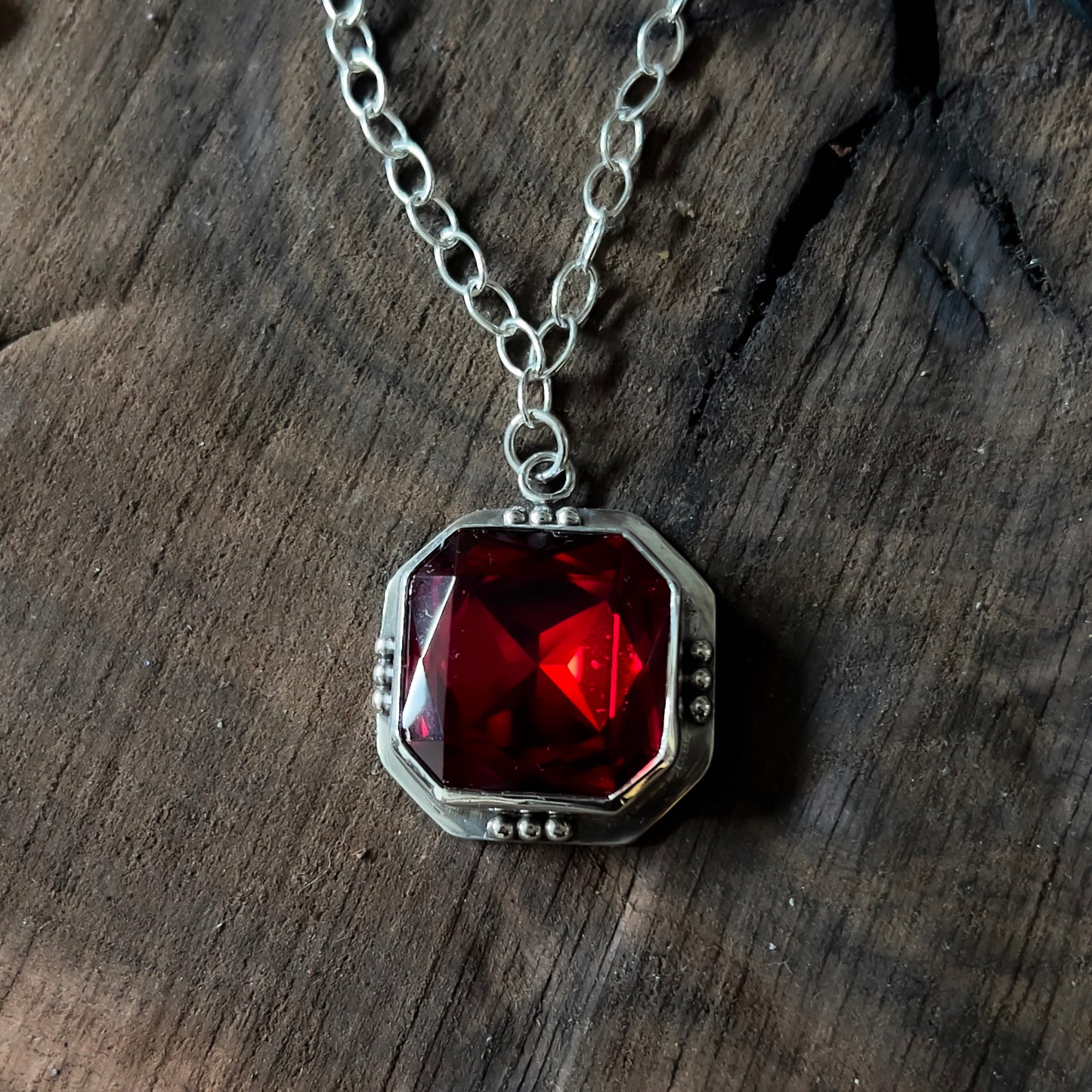 Isabelle's Ruby Necklace - Original Style