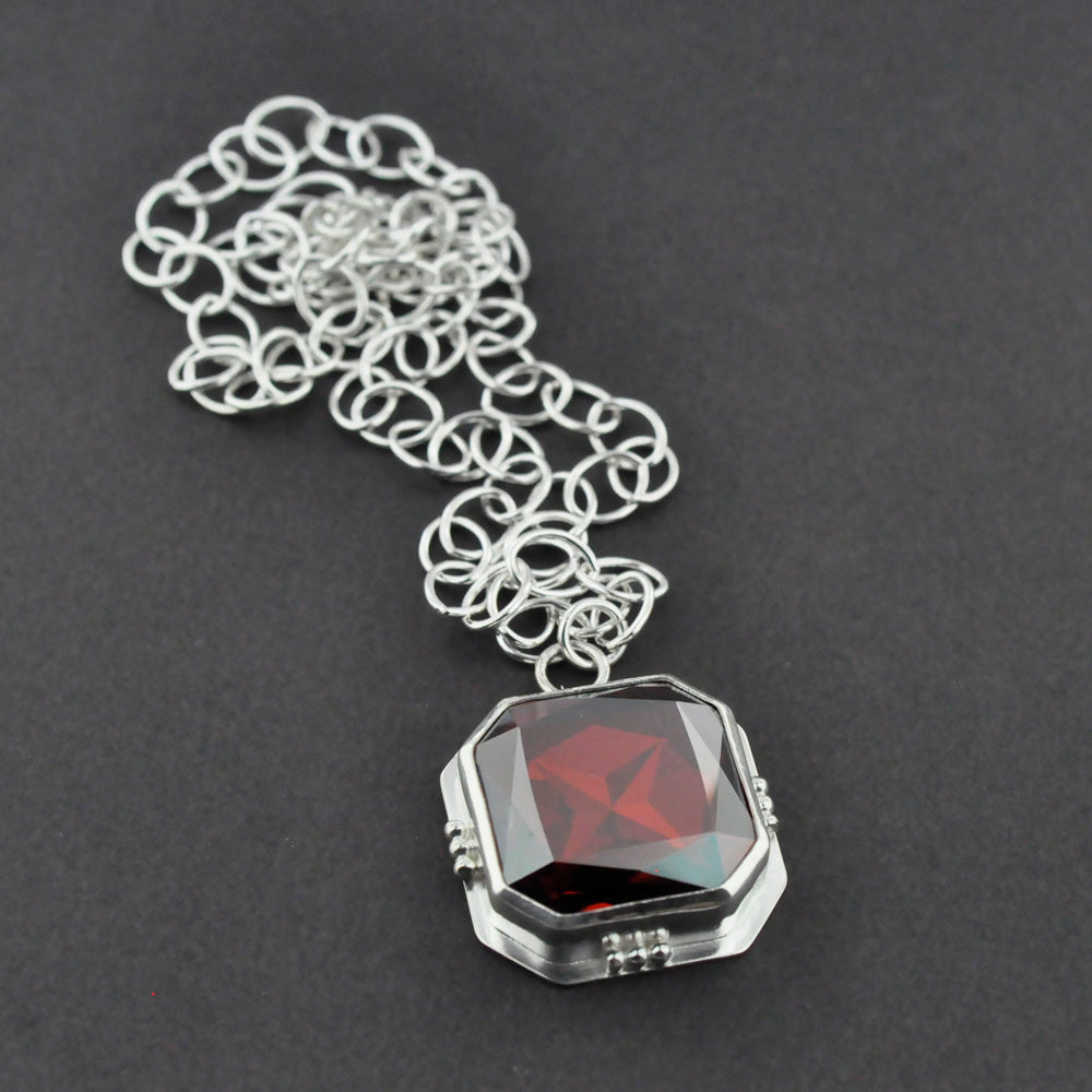 Isabelle's Ruby Necklace - Original Shape