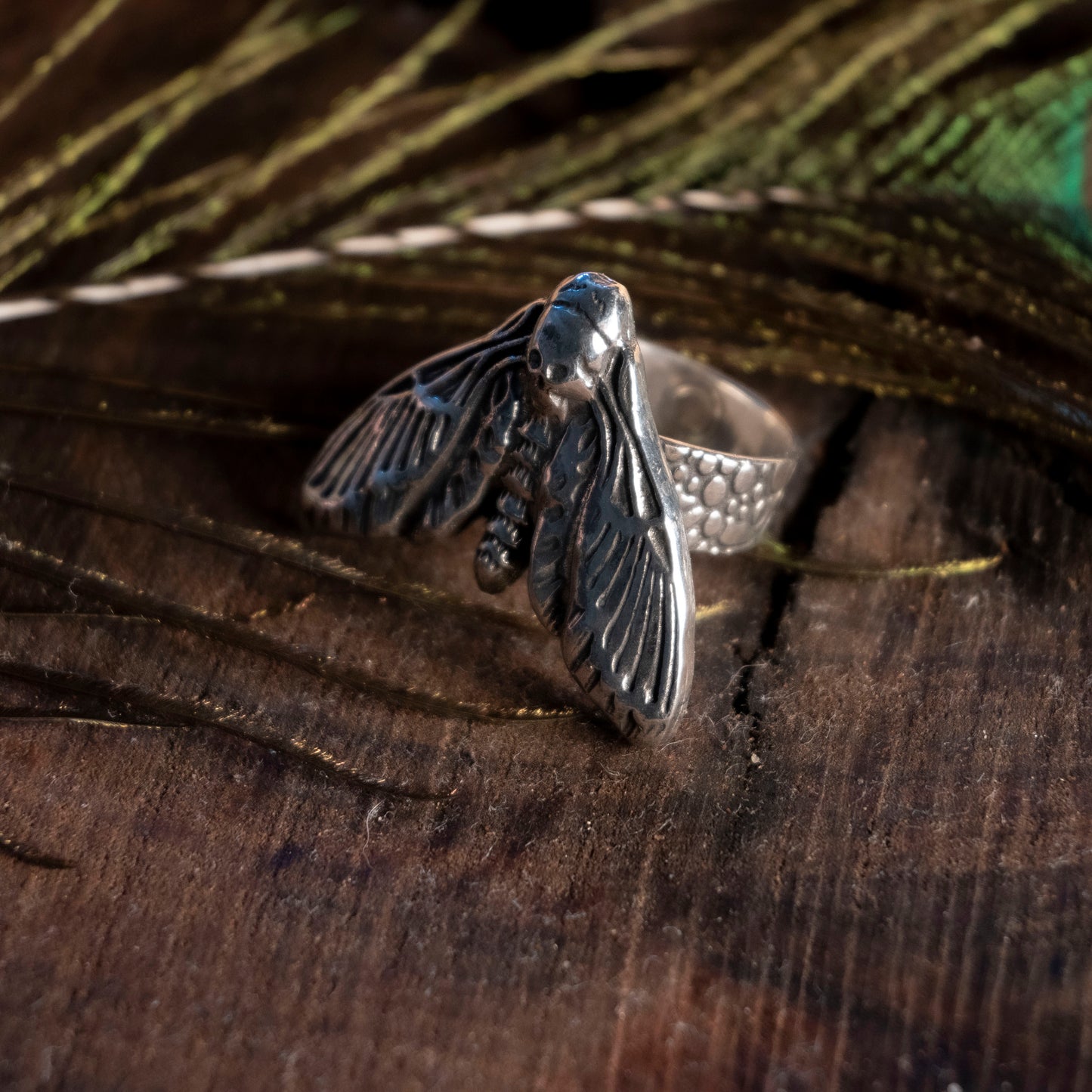 Death's-head Hawkmoth Ring