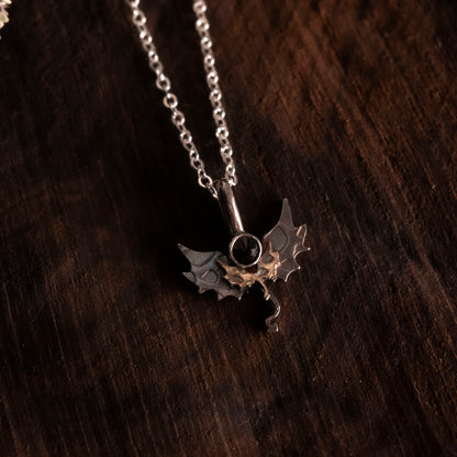 Violet's Dragons Necklace