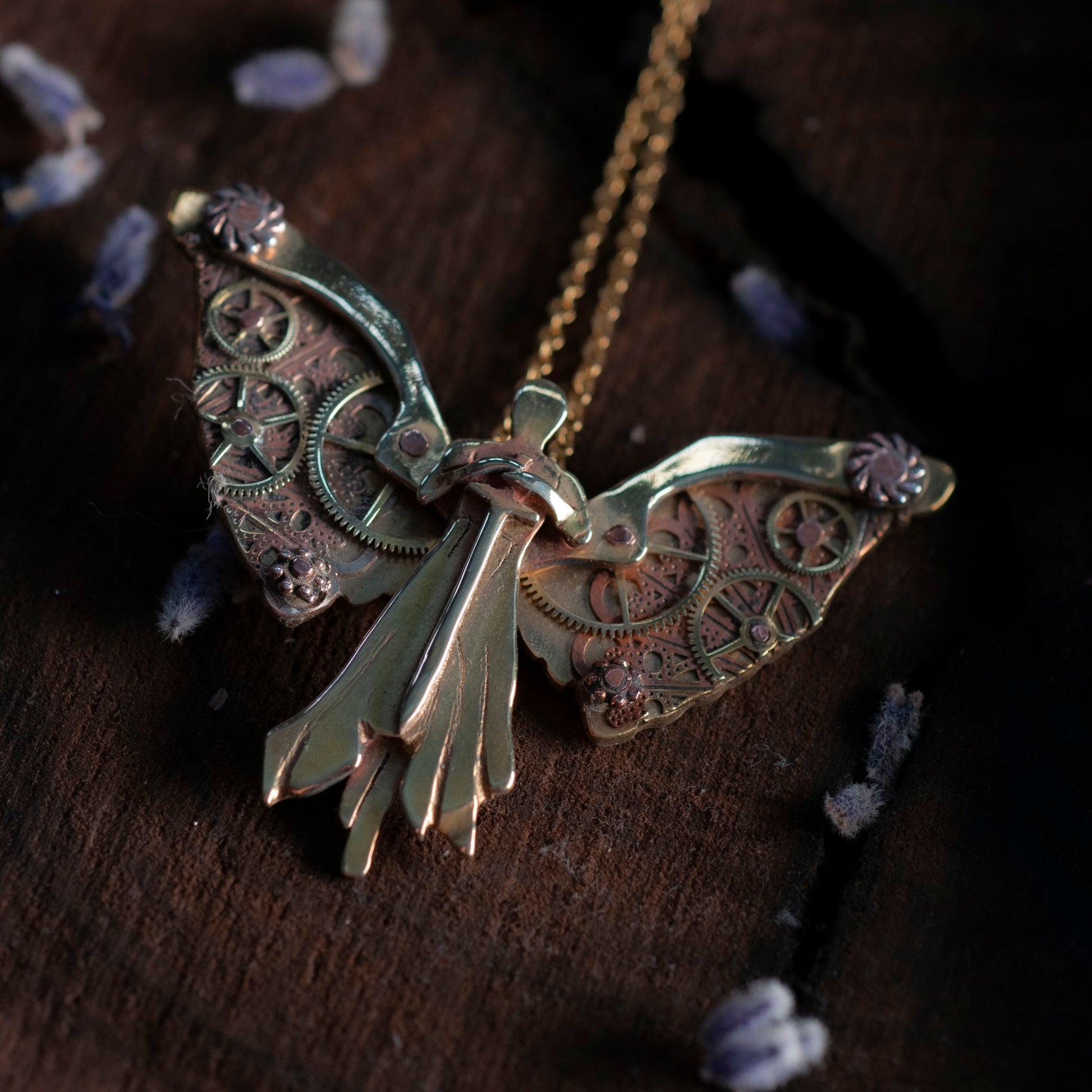 Tessa's Clockwork Angel Pendant - Hebel Design