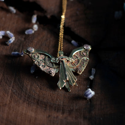 Tessa's Clockwork Angel Necklace