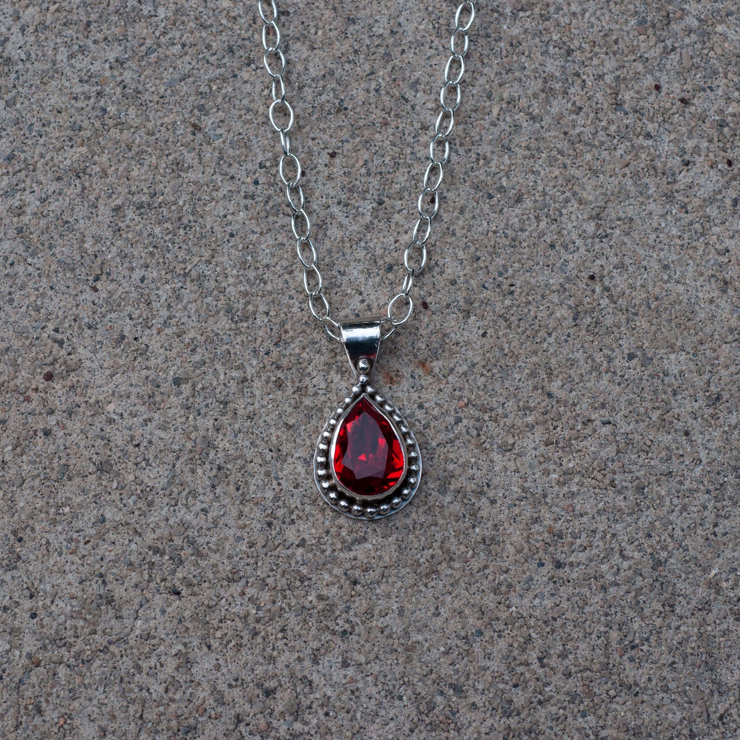 isabelle ruby necklace
