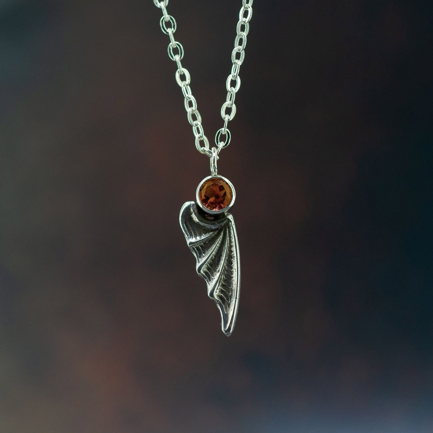 bat wing necklace