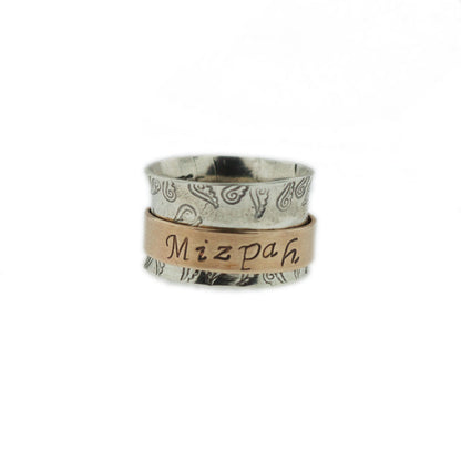 Mizpah Ring - Hebel Design