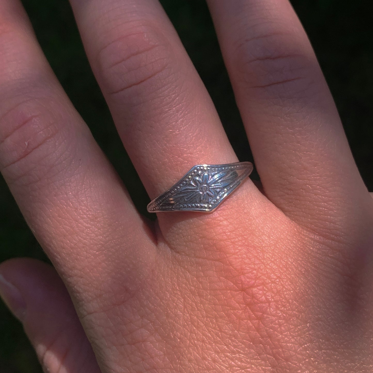 Ornate Diamond Ring