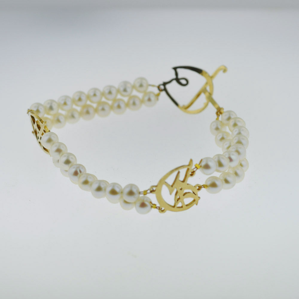 Tessa's Pearl Bracelet - Hebel Design