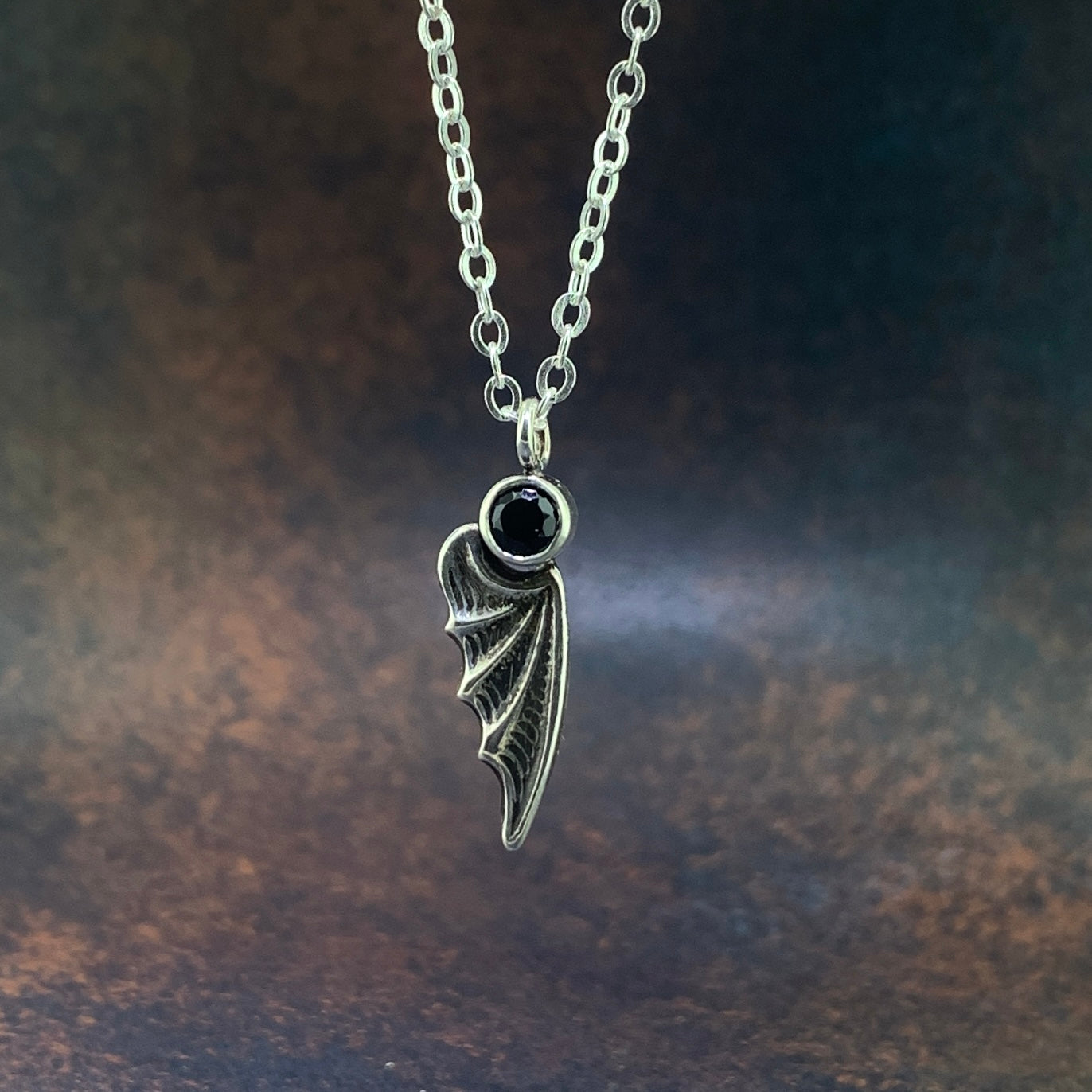 bat wing necklace illyrian wing